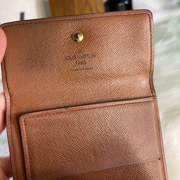 AUTHENTIC LOUIS VUITTON MONOGRAM PORTEFEIULLE ELISE TRIFOLD WALLET - Picture 7 of 13